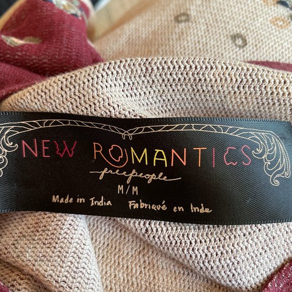 New Romantics by Free People Tunic Vintage size M - Picture 8 of 8